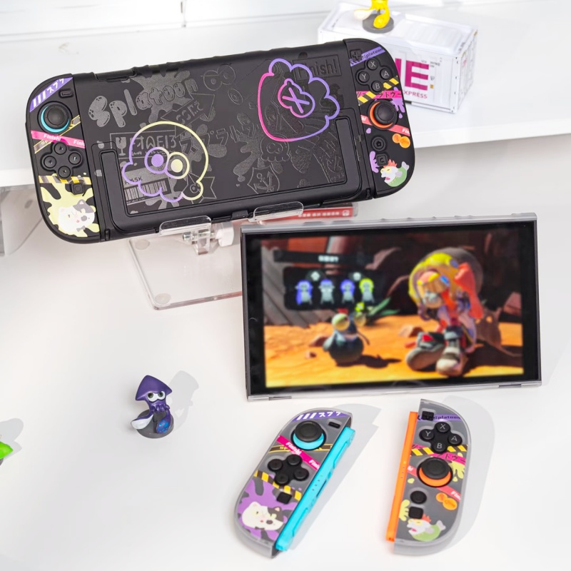 Japanese Gaming Accessories - เคสแข็งป้องกันรอยขีดข่วนสำหรับ Nintendo Switch 2 OLED รุ่น