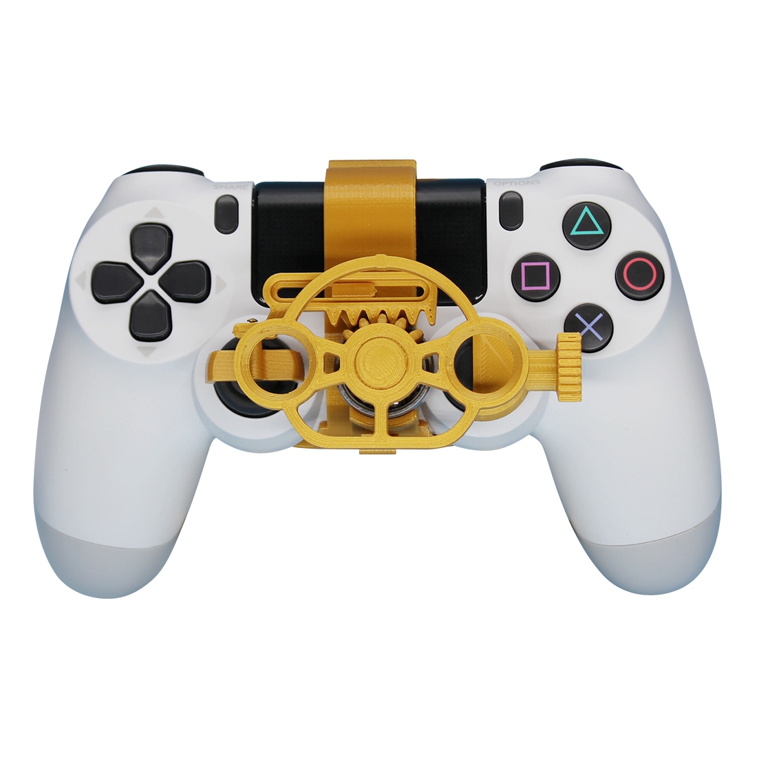 Gaming Accessories To 3D Print - Gaming Racing Wheel Mini พวงมาลัยเกมคอนโทรลเลอร์สําหรับ Sony