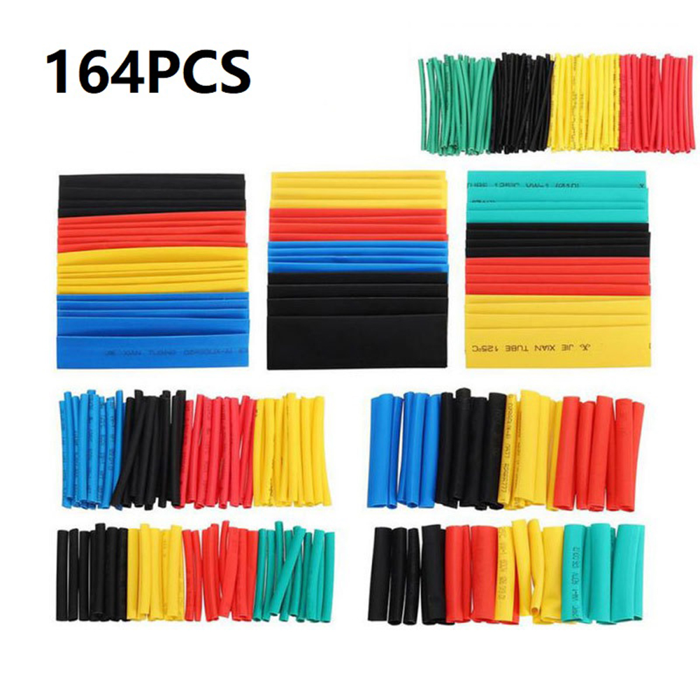 Sleeved Cable Kit - ชุดท่อหดความร้อน 164 ชิ้น ท่อทนความร้อน สำหรับหุ้มสายไฟฟ้า ฉนวนสายไฟ