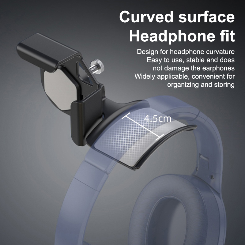 Gaming Accessories Setup - ที่แขวนหูฟังแบบใหม่ ที่แขวนจอคอมพิวเตอร์ ตะขอแขวนผนัง ที่วางหูฟัง ที่แขวนหูฟังอเนกประสงค์ ตะขอแขวนหูฟังแบบแข็งแรง
