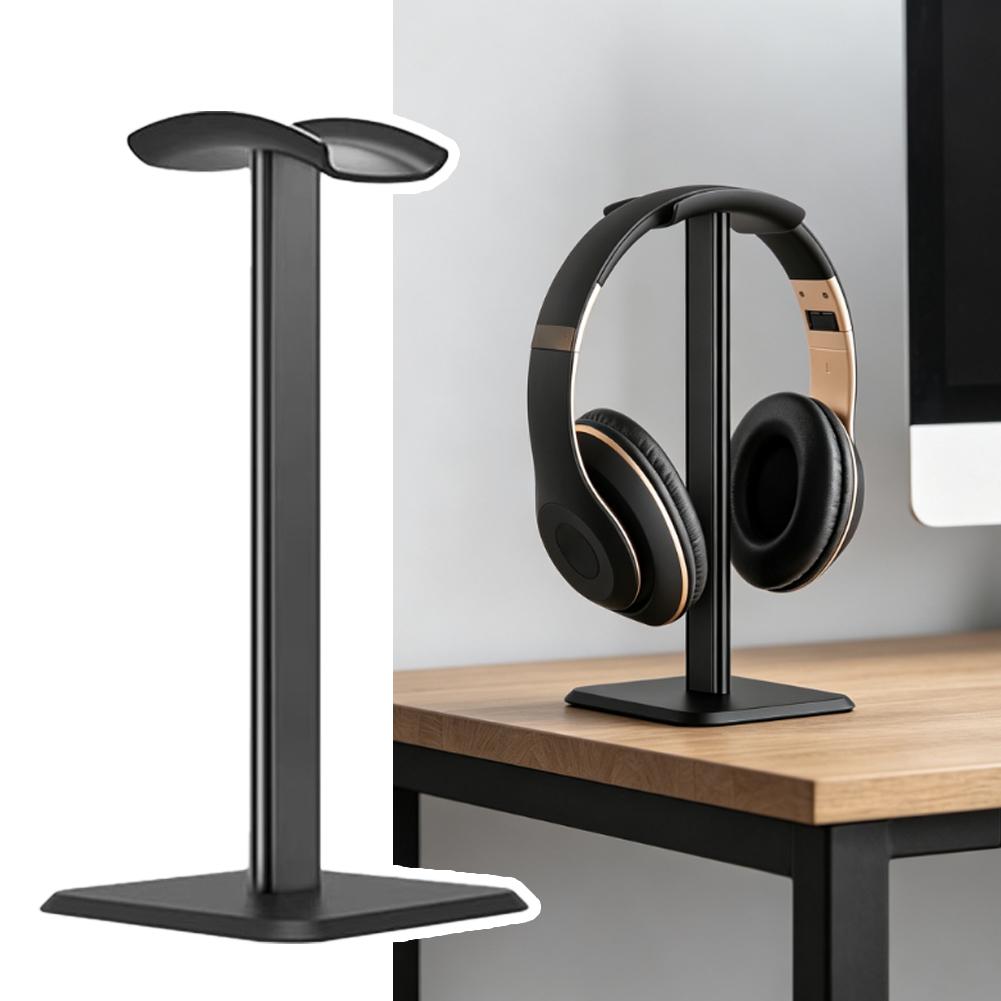 Gaming Accessories Setup - ขาตั้งหูฟังแบบตั้งโต๊ะอเนกประสงค์ ที่วางหูฟังกันลื่นสำหรับหูฟังเกมมิ่งและหูฟังทั่วไป