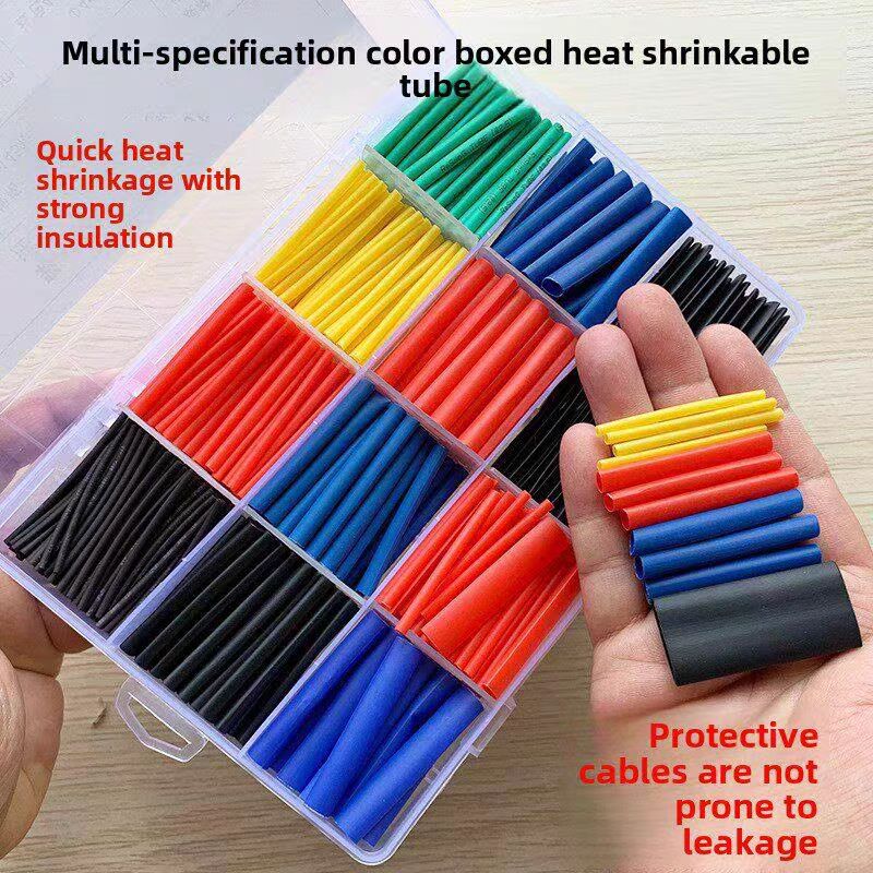 Sleeved Cable Kit - ท่อหดความร้อน 2:1 ท่อทนความร้อน หดตัวได้สำหรับสายเคเบิล ห่อหุ้มสายไฟ DIY