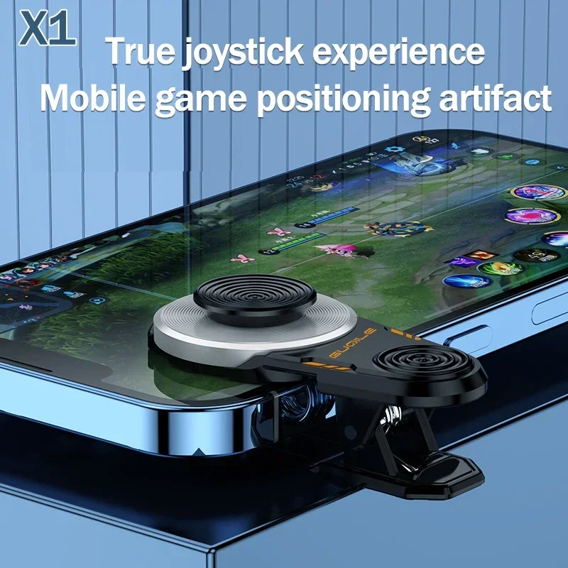 Gaming Accessories Phone - X1 Universal โทรศัพท์มือถือ 360 องศาจอยสติ๊กภายนอกสําหรับเกมเดินย้ายสําหรับ FPS