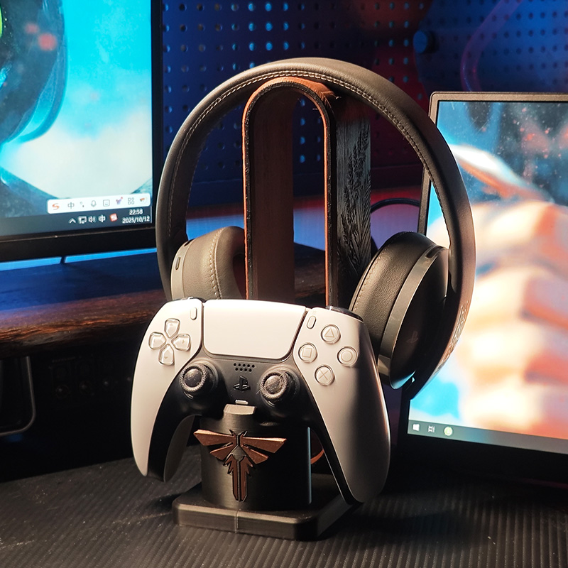 Gaming Accessories Ps5 - ที่วางหูฟังลายเซลด้า ธีมอนิเมะ ที่แขวนโลโก้เกม PS5 อุปกรณ์ตกแต่งโต๊ะทำงานสำหรับอีสปอร์ต อุปกรณ์เสริมสำหรับเครื่องเล่นเกม
