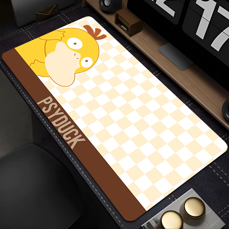 Gaming Accessories Kawaii - แผ่นรองเมาส์ยาง 90x40 ซม.โปเกมอน ไซดั๊ก คาวาอิอุปกรณ์เสริมสำหรับเล่นเกม XXL