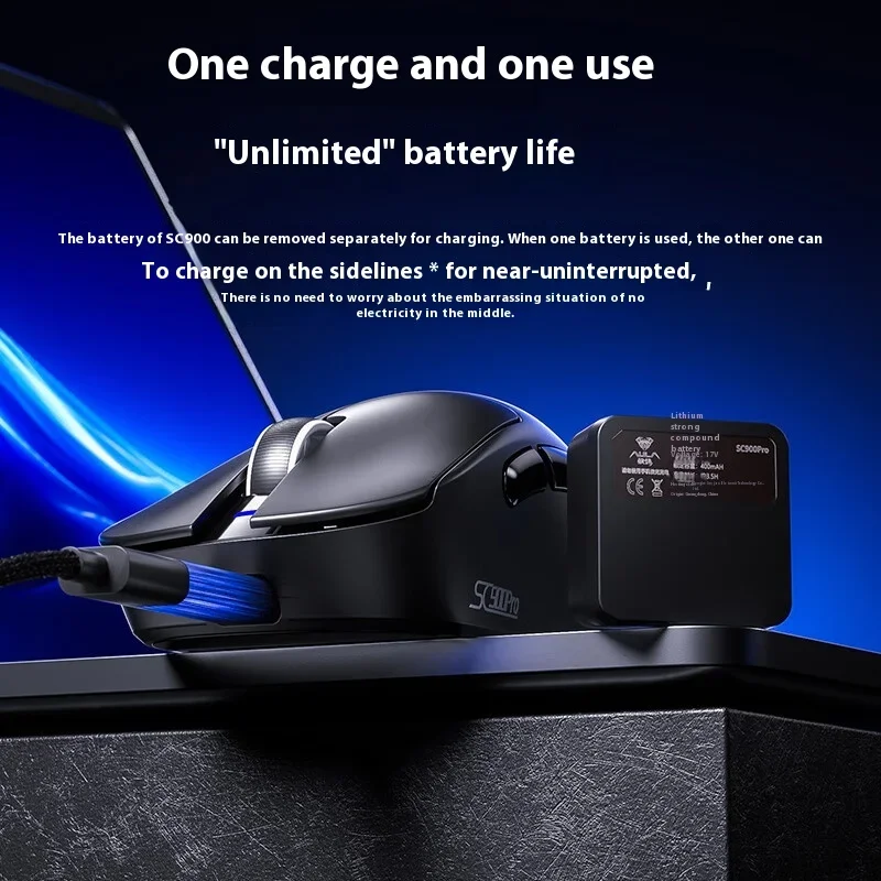 Gaming Accessories Gamer - AULA SC900 เมาส์เมาส์ Paw3950 Tri Mode
