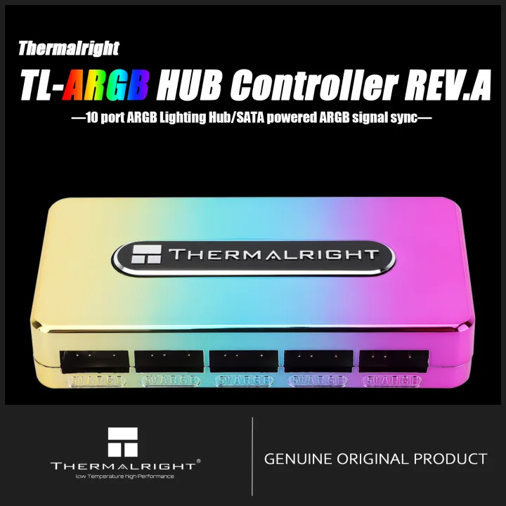 Rgb Hub Sync - ตัวควบคุม Thermalright TL-ARGB HUB REV.A ฮับไฟ