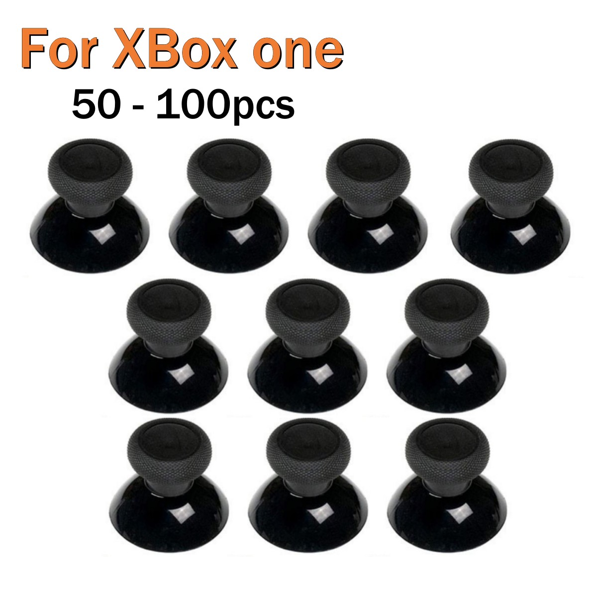 Gaming Accessories Xbox - 50-100 ชิ้นเปลี่ยนเห็ด Thumbsticks 3D Analog Stick