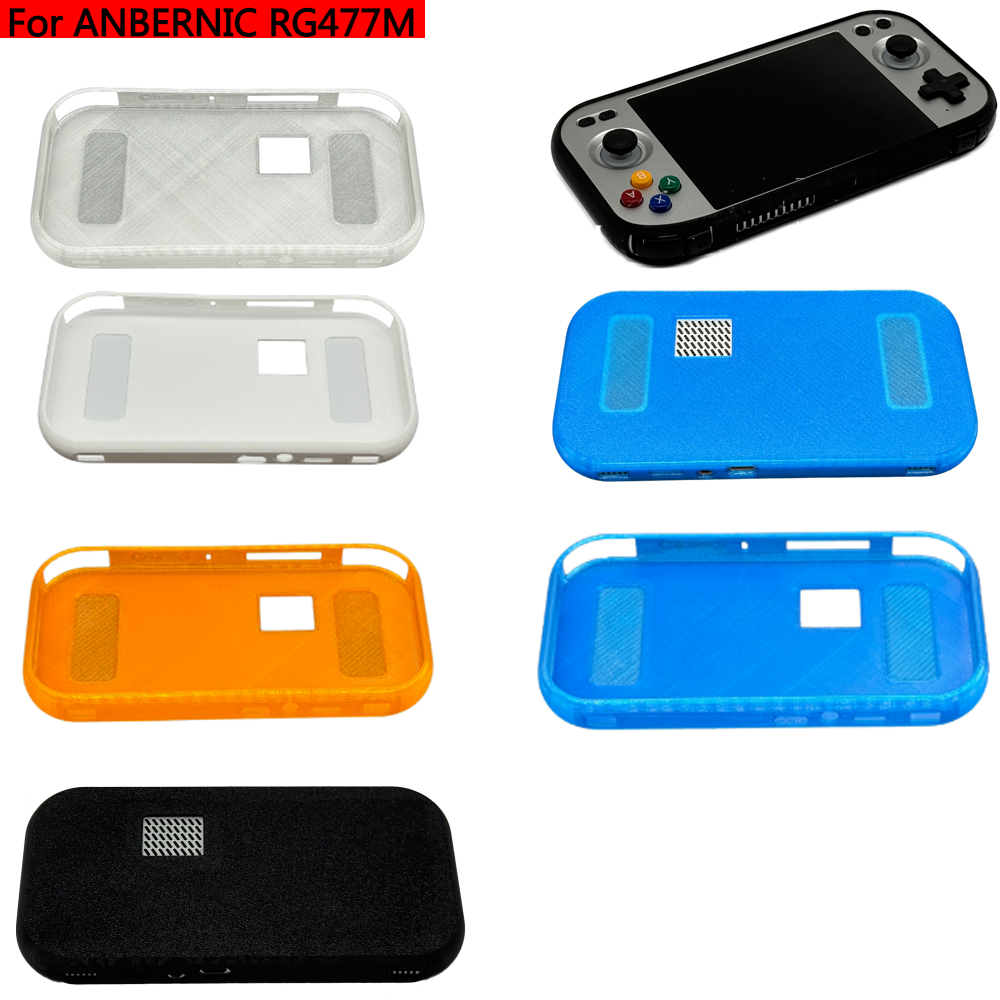 Gaming Accessories To 3D Print - เคสป้องกัน TPU สำหรับเครื่องเล่นเกม ANBERNIC RG477M, ฝาครอบป้องกันแบบพิมพ์