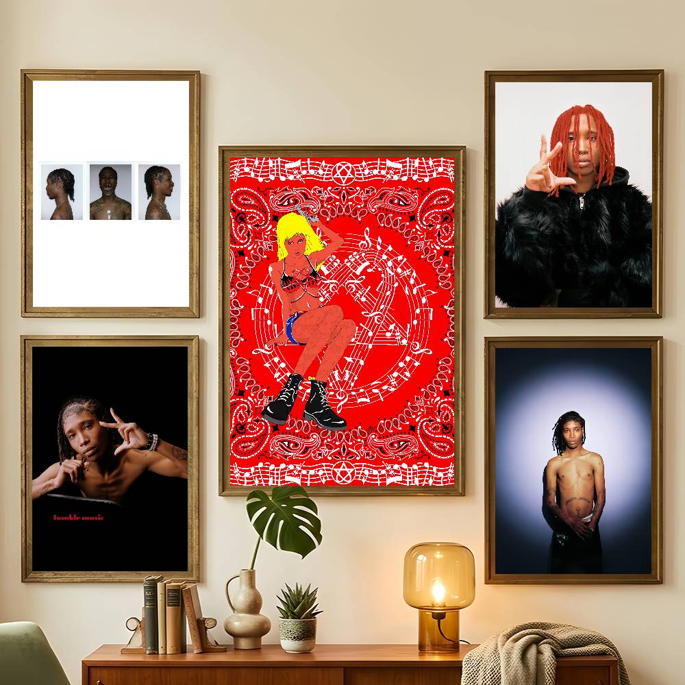 Gaming Accessories Wall - โปสเตอร์แร็ปเปอร์ N-Nine Vicious Emotions สำหรับตกแต่งห้องนอน ห้องเกมเมอร์