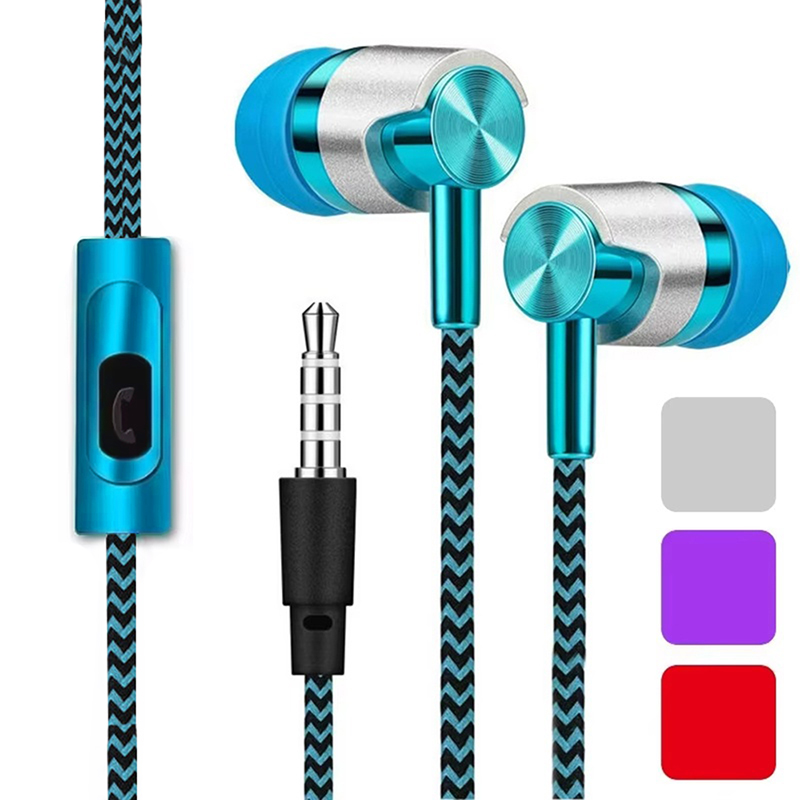 Gaming Accessories Phone - หูฟังแบบมีสายในหู เสียงไฮไฟ เบสหนัก 3.5 มม. อุปกรณ์เสียงสำหรับเดินทาง