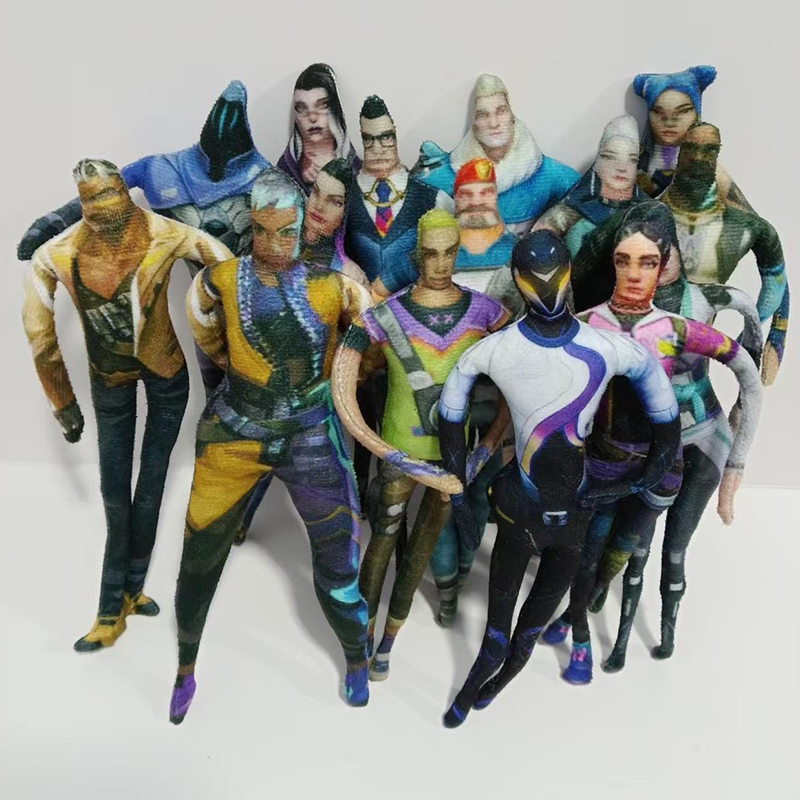 Gaming Accessories Toys - ตุ๊กตาคอสเพลย์ Valorant Jett Viper Sage ขนาด