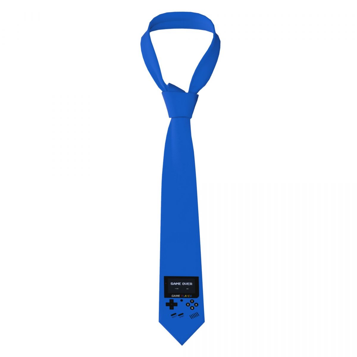 Gaming Accessories Gifts For Men - เนคไทลายจอยเกมส์ สำหรับผู้ชายและผู้หญิง ทำจากโพลีเอสเตอร์ ขนาด 8 ซม.