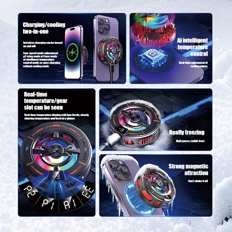 K28 ตัวทำความเย็นโทรศัพท์แบบแม - Gaming Accessories Phone บทวิจารณ์และราคา