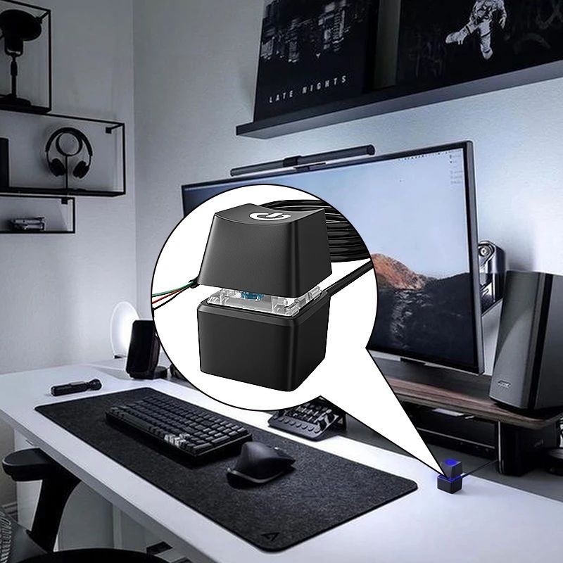 สวิตช์เปิด-ปิดไฟ LED แบบกลม LD - Gaming Hardware And Accessories บทวิจารณ์และราคา