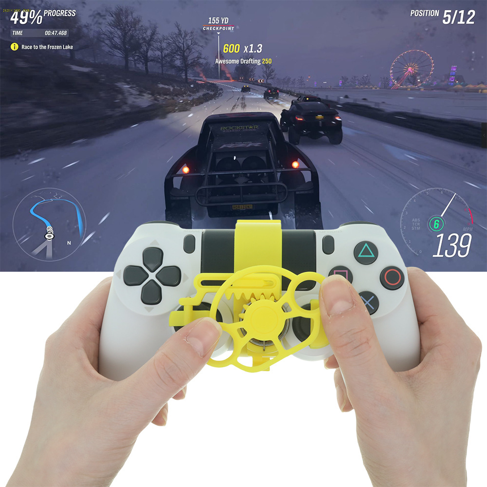 จอยควบคุมเกมพวงมาลัยพวงมาลัยบั - Gaming Accessories To 3D Print บทวิจารณ์และราคา