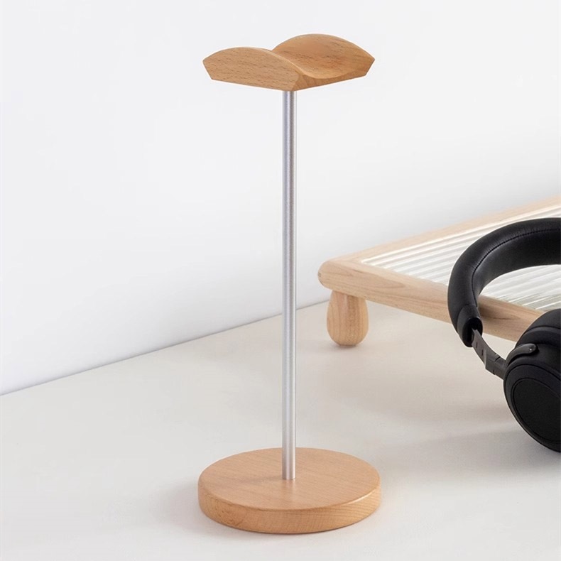 ขาตั้งหูฟังไม้แบล็ควอลนัทและอะ - Gaming Accessories Setup บทวิจารณ์และราคา