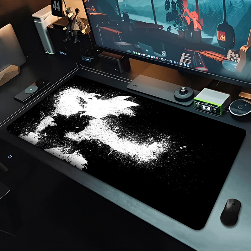 แผ่นรองเมาส์อนิเมะ DBZ สีดำ ลา - Gaming Accessories Gamer บทวิจารณ์และราคา