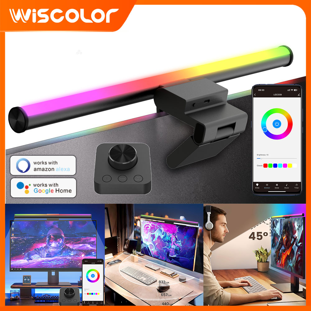 โคมไฟแขวนหน้าจอ ไฟ LED สำหรับจ - Gaming Accessories Wall บทวิจารณ์และราคา