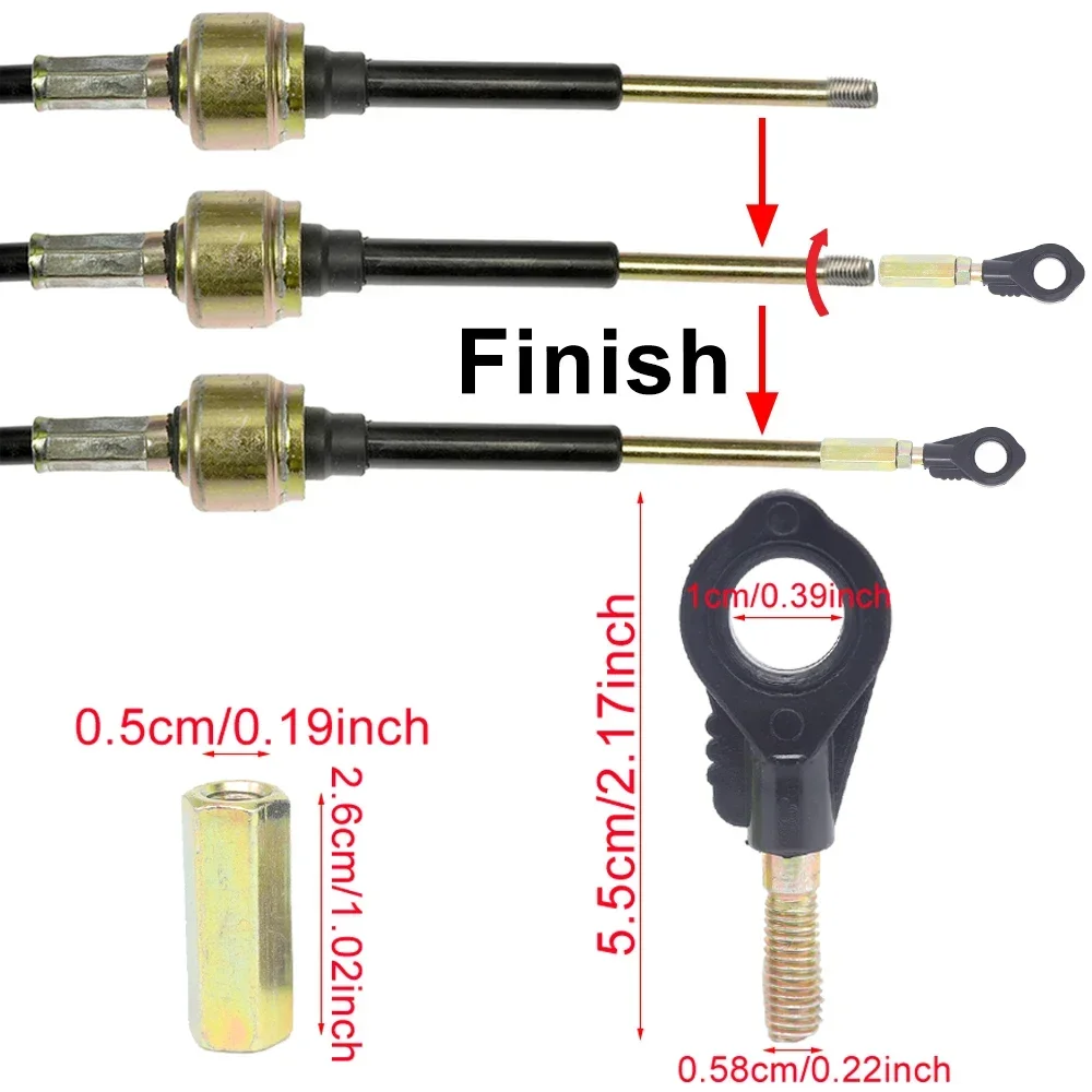 เกียร์ Shifter Cable Linkage B - Sleeved Cable Kit บทวิจารณ์และราคา