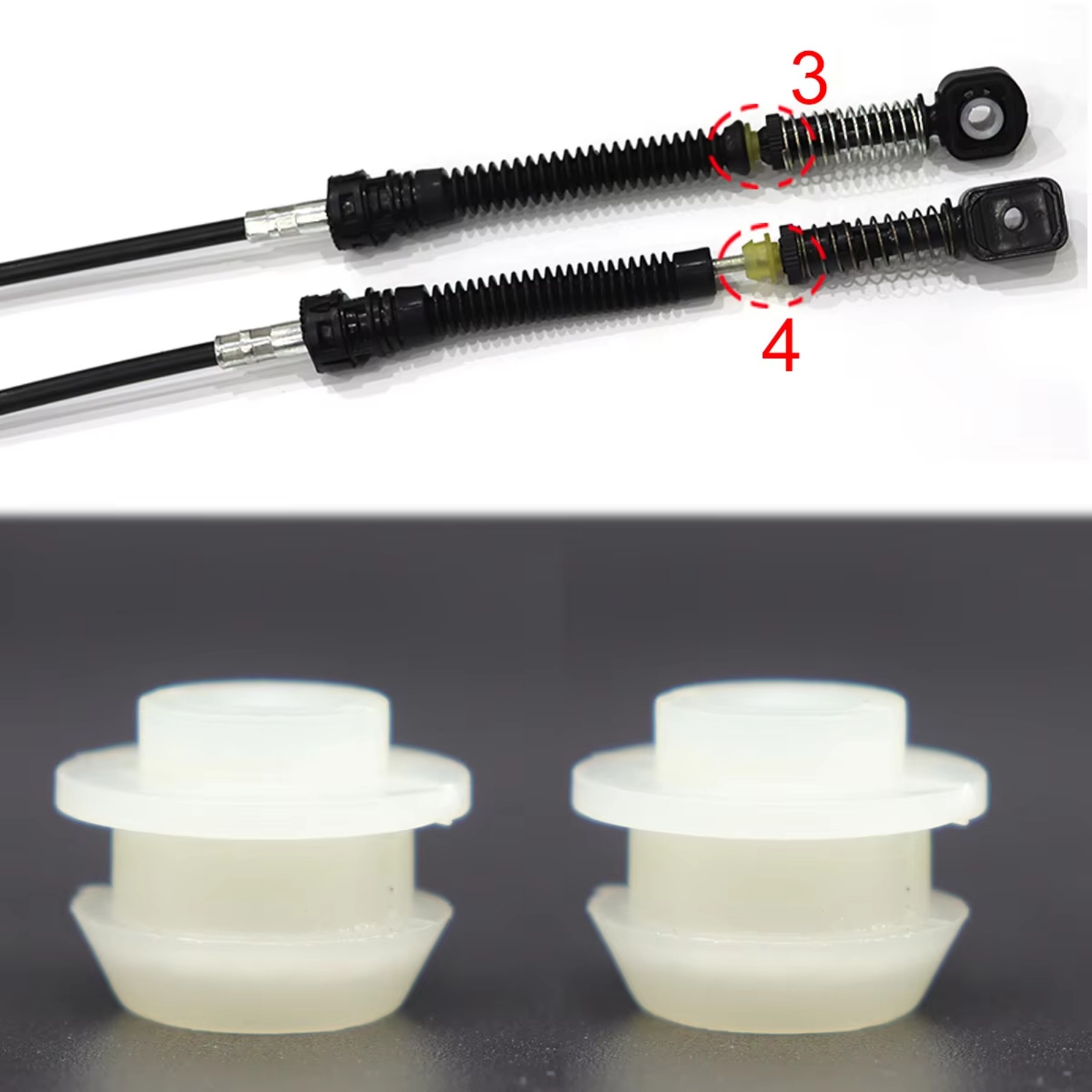 คู่มือเกียร์ Shift Selector Le - Sleeved Cable Kit บทวิจารณ์และราคา