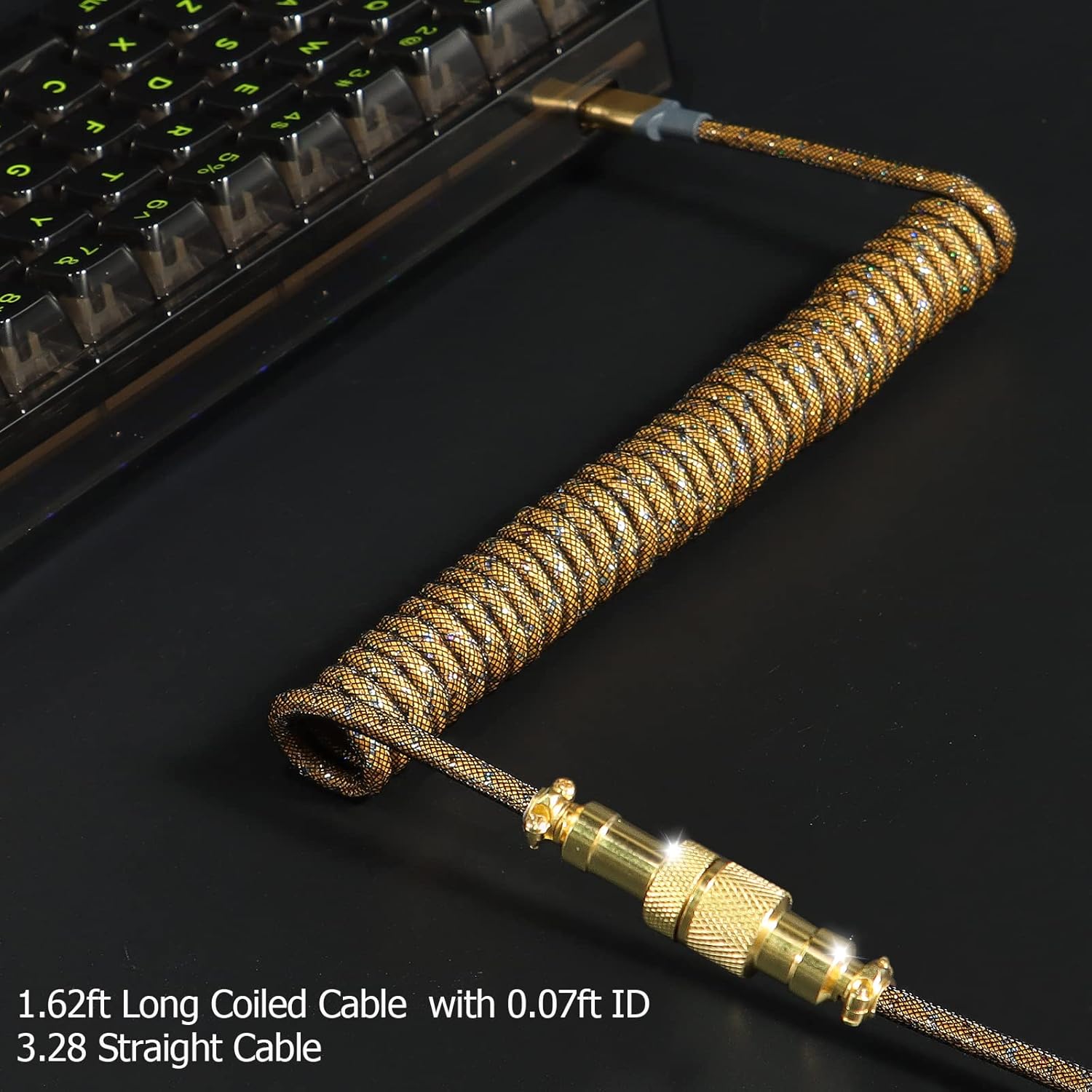 สาย USB-C แบบขดลวด ATTACK SHAR - Sleeved Cable Kit บทวิจารณ์และราคา