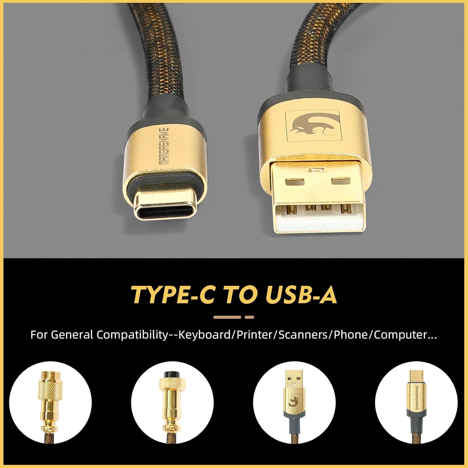 สาย USB-C แบบขดลวด ATTACK SHAR - Sleeved Cable Kit บทวิจารณ์และราคา