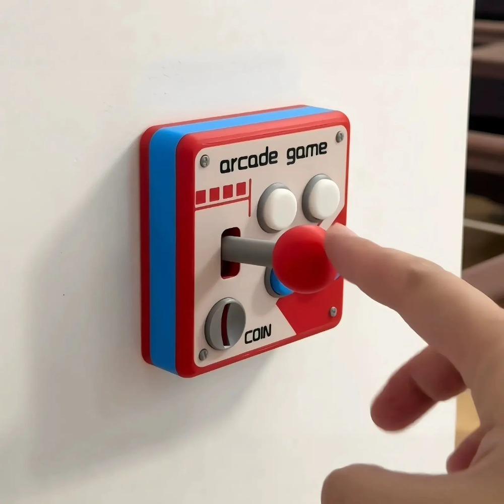 ฝาครอบจอยสติ๊กสไตล์เรโทร สำหรั - Gaming Accessories Wall บทวิจารณ์และราคา