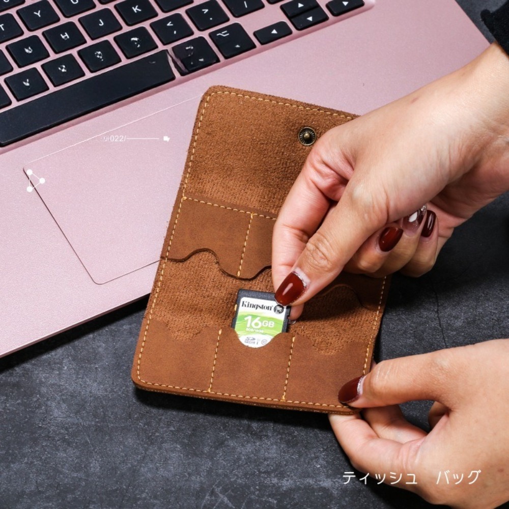 กล่องใส่การ์ดหน่วยความจำหนัง P - Gaming Accessories Phone บทวิจารณ์และราคา
