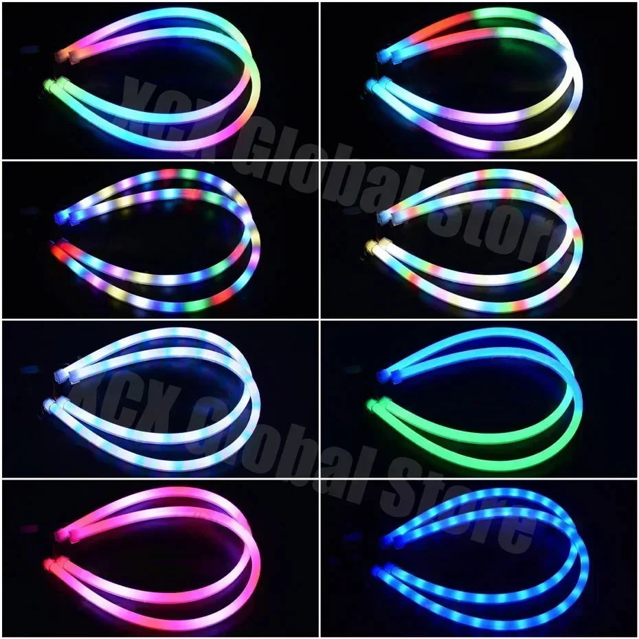 Symphony DRL รถ LED ไฟวิ่งกลาง - Rgb Hub Sync บทวิจารณ์และราคา