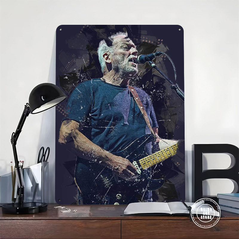 โปสเตอร์โลหะ David Gilmour งาน - Vintage Gaming Accessories บทวิจารณ์และราคา