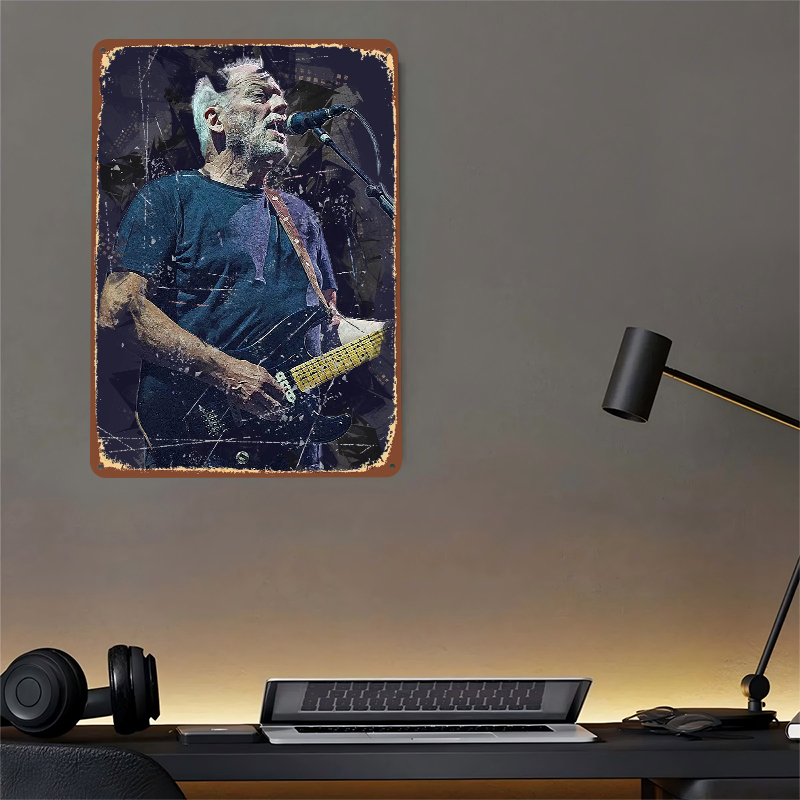 โปสเตอร์โลหะ David Gilmour งาน - Vintage Gaming Accessories บทวิจารณ์และราคา