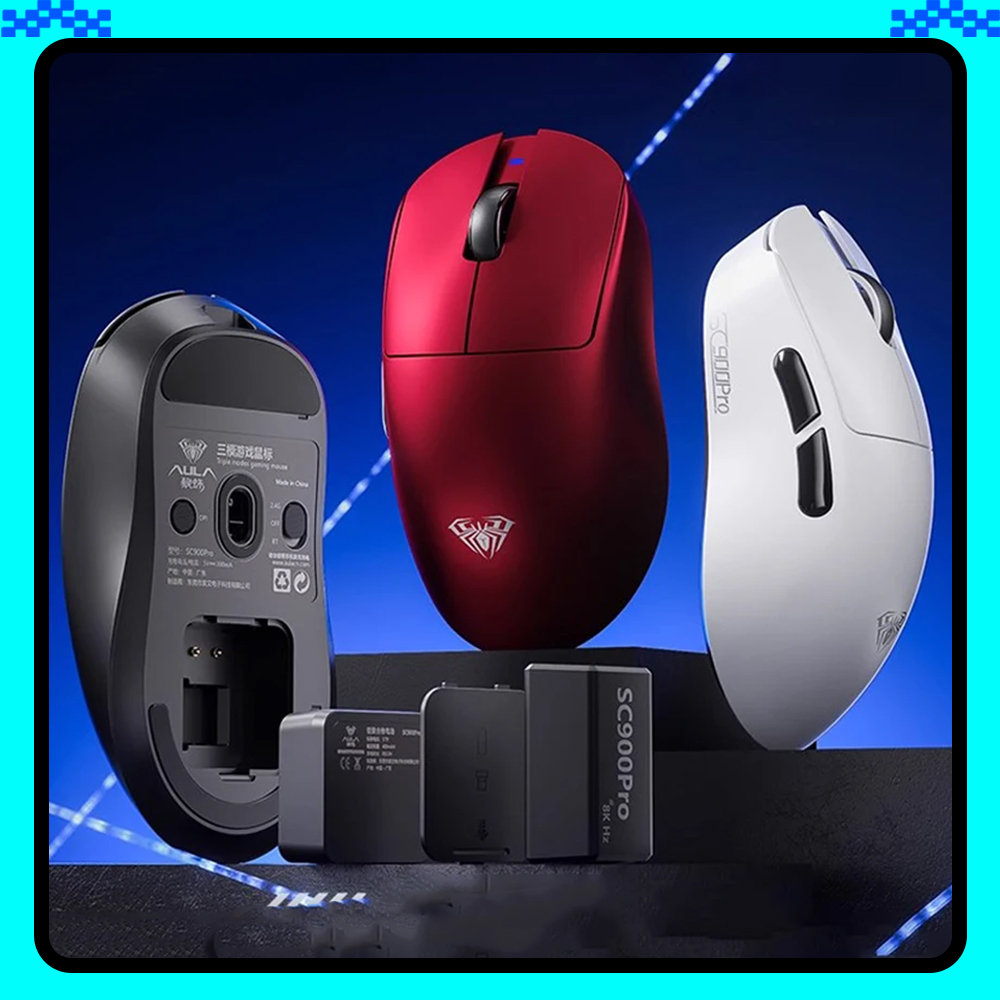 AULA SC900 เมาส์เมาส์ Paw3950  - Gaming Accessories Gamer บทวิจารณ์และราคา