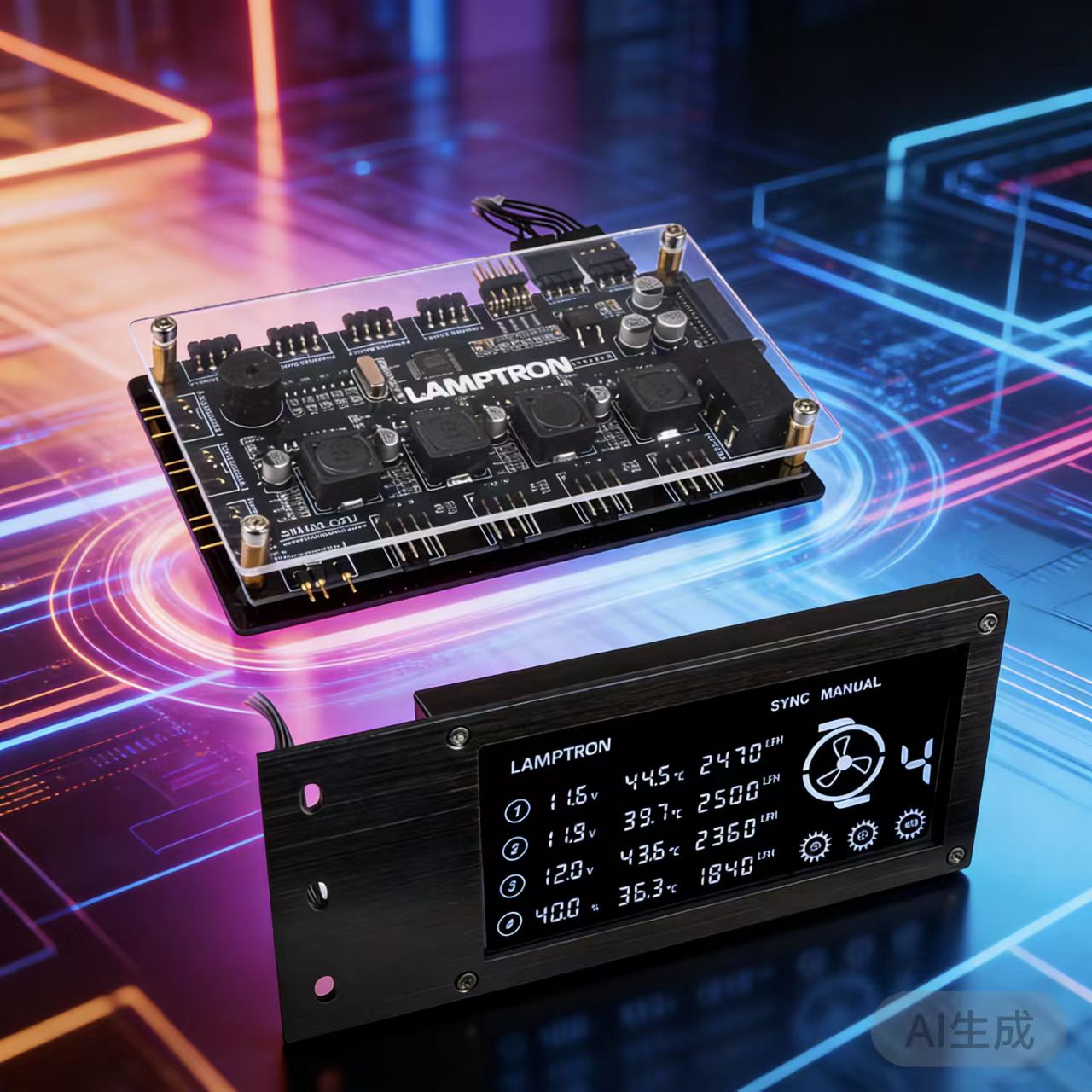 LAMPTRON RW460 ระบบควบคุมการระ - Gaming Hardware And Accessories บทวิจารณ์และราคา