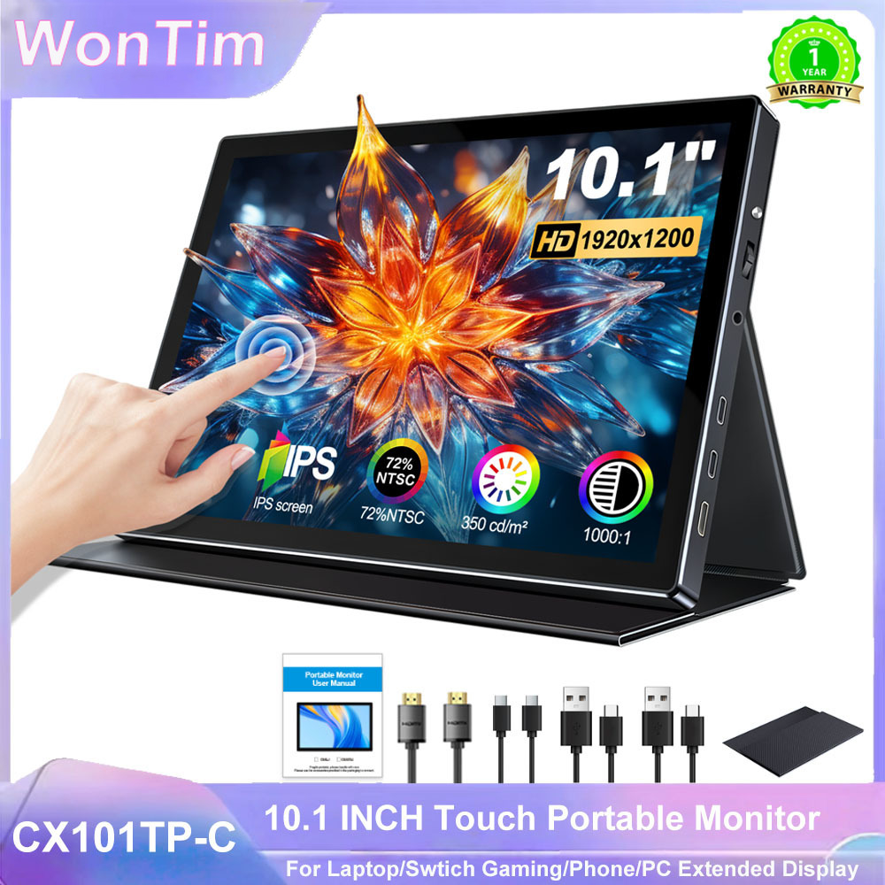 จอแสดงผลแบบสัมผัสขนาด 10.1 นิ้ - Gaming Accessories Monitor บทวิจารณ์และราคา