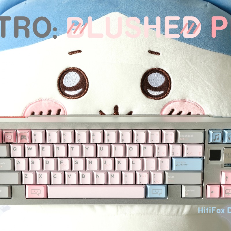 ชุดคีย์แคปธีมวินเทจสีชมพูอ่อนแ - Vintage Gaming Accessories บทวิจารณ์และราคา