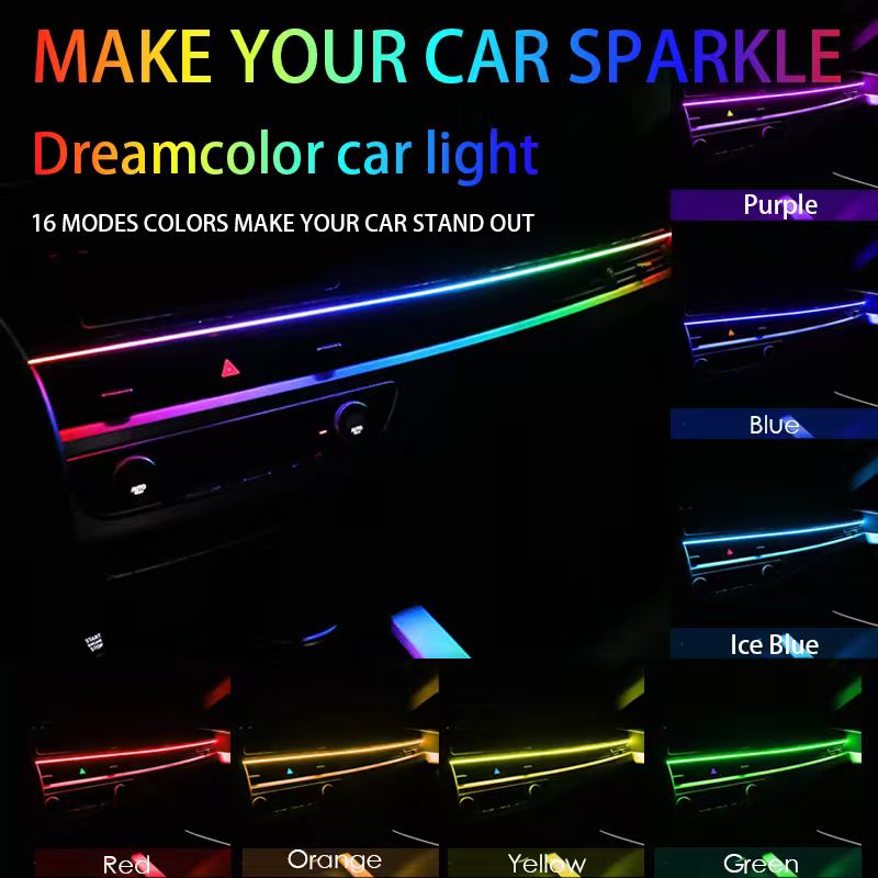 ไฟตกแต่งภายในรถยนต์ 12V ยูนิเว - Rgb Hub Sync บทวิจารณ์และราคา