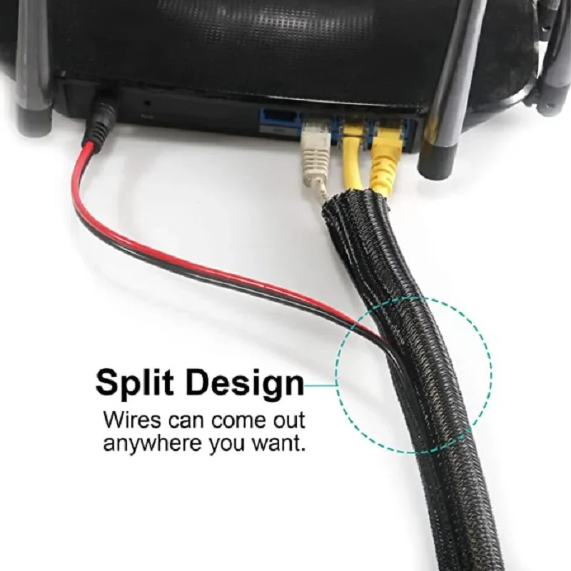 ปลอกสายเคเบิลแบบถัก 1 ม. 3 ม.  - Sleeved Cable Kit บทวิจารณ์และราคา