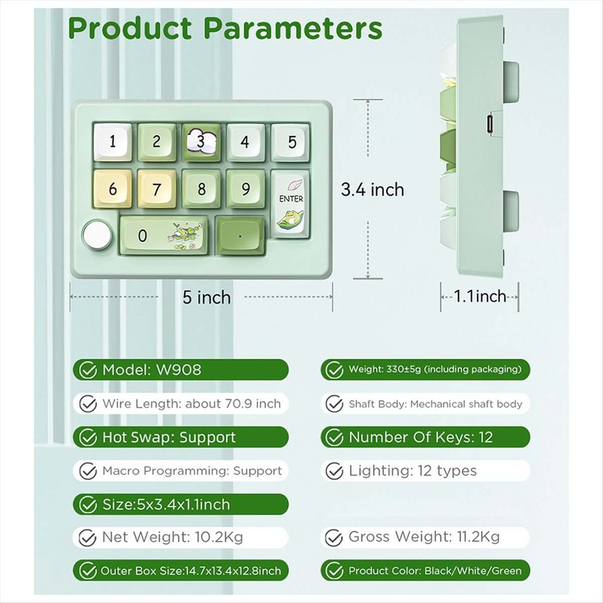 A43M คีย์บอร์ดแบบกลไกดิจิตอลแบ - Gaming Hardware And Accessories บทวิจารณ์และราคา