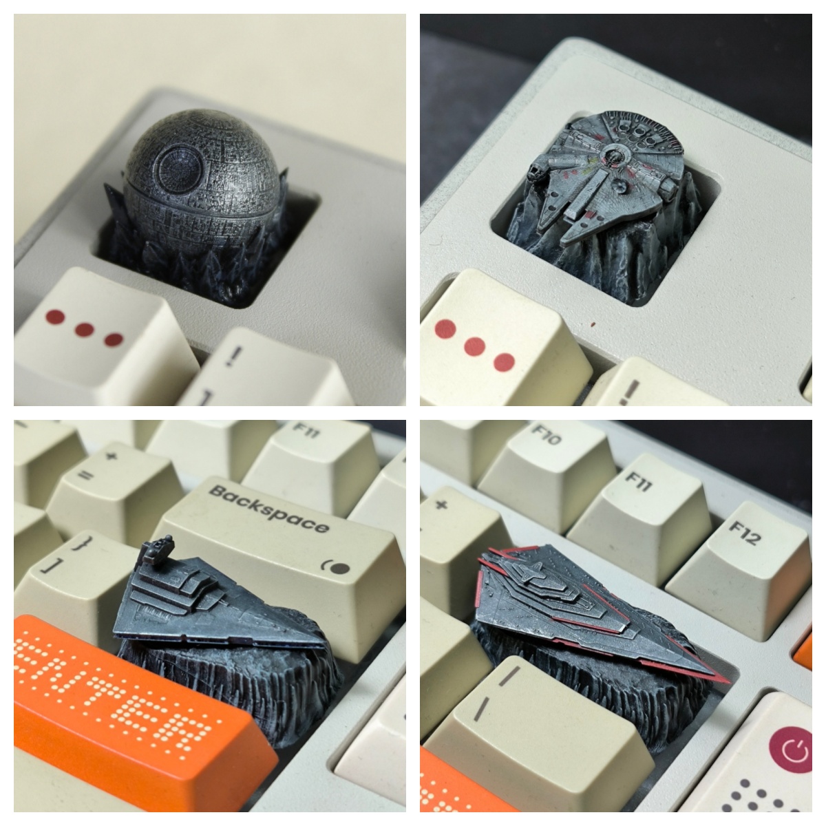 HCY Death Star Artisan Keycap  - Gaming Accessories To 3D Print บทวิจารณ์และราคา