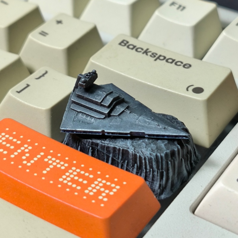 HCY Death Star Artisan Keycap  - Gaming Accessories To 3D Print บทวิจารณ์และราคา