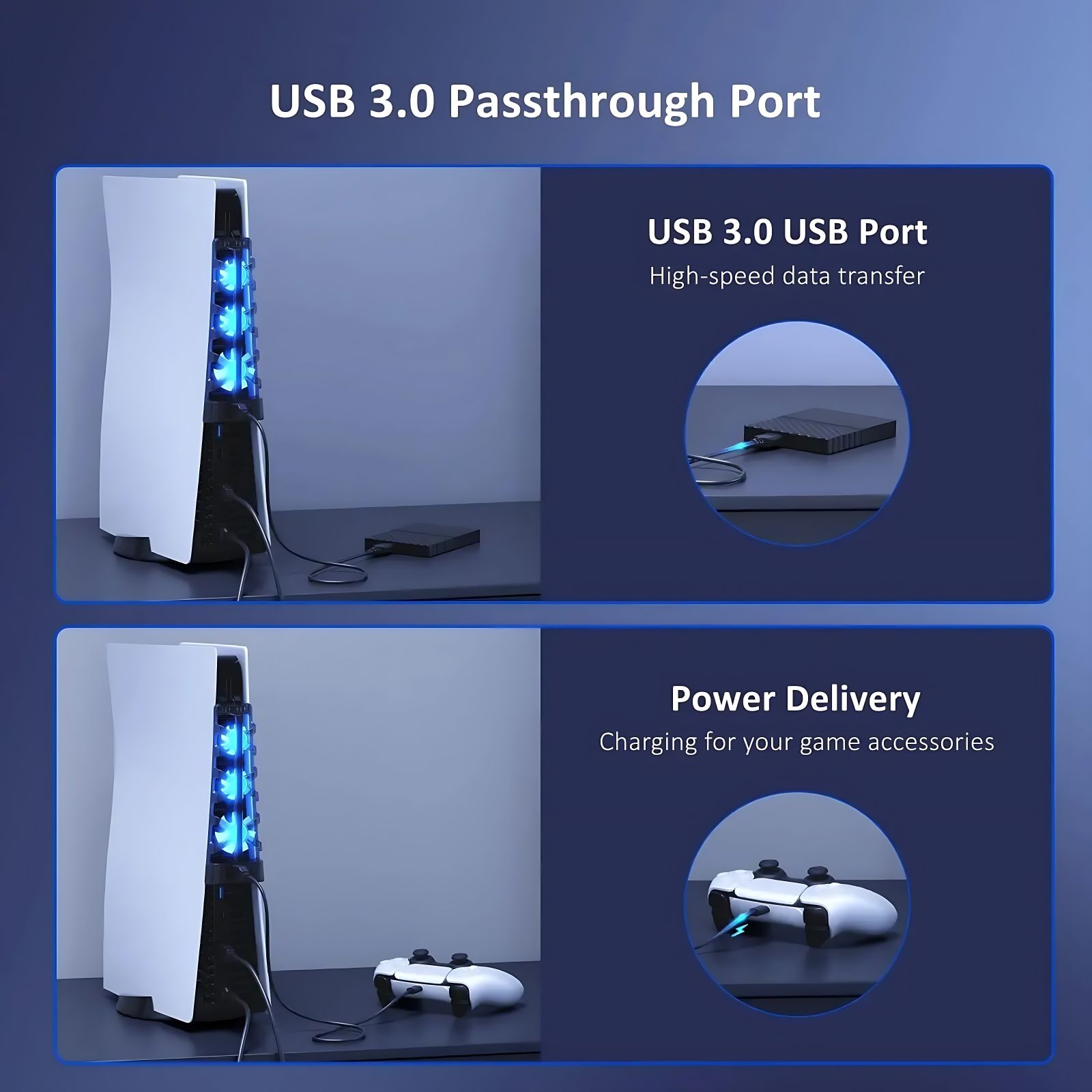 สำหรับ PS5 พัดลมระบายความร้อนท - Gaming Accessories Ps5 บทวิจารณ์และราคา