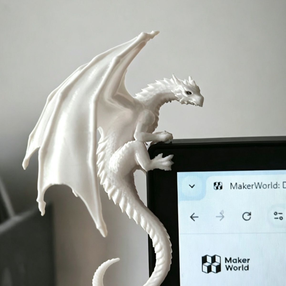 โมเดลมังกรเท่ห์ ตกแต่งหน้าจอ ข - Gaming Accessories Monitor บทวิจารณ์และราคา
