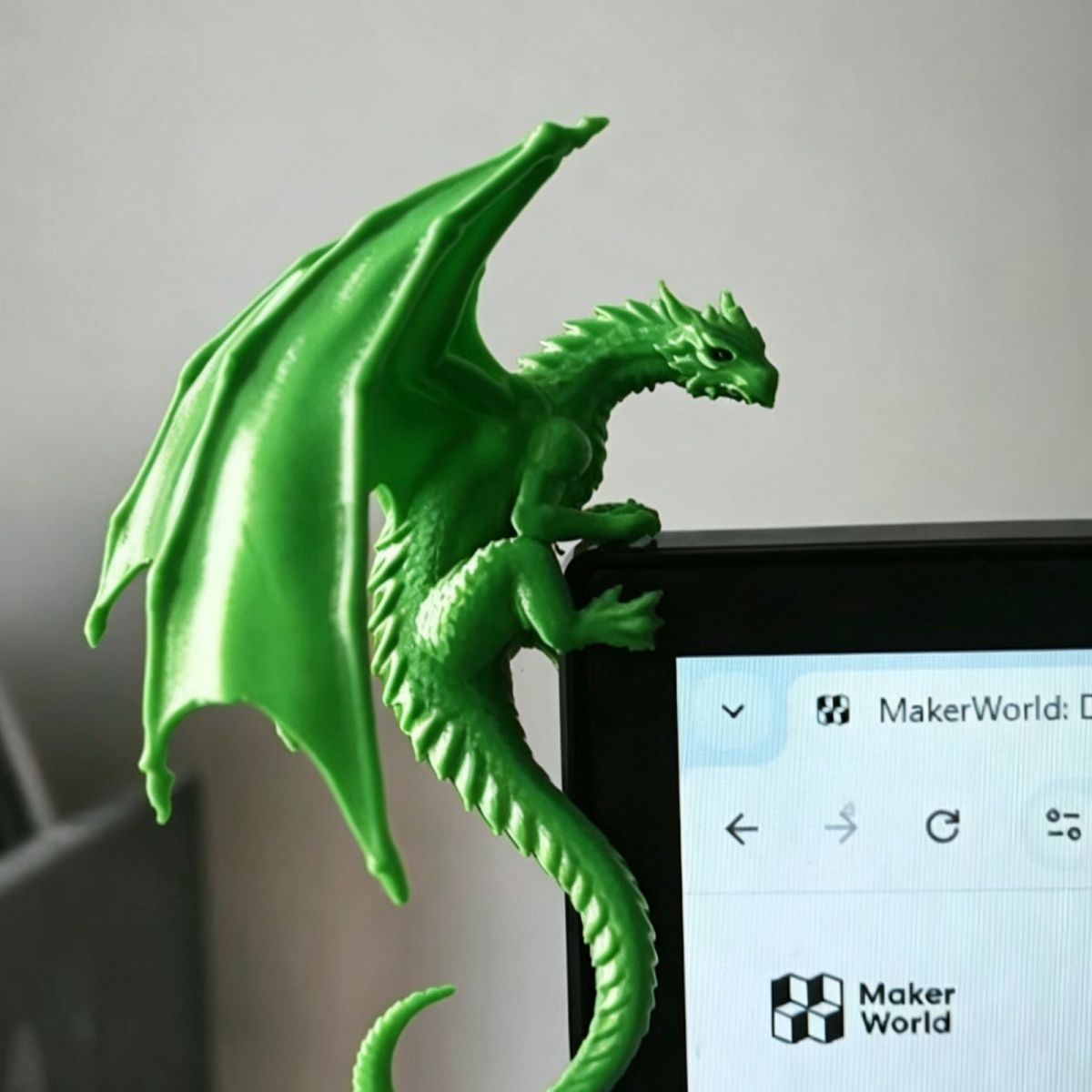โมเดลมังกรเท่ห์ ตกแต่งหน้าจอ ข - Gaming Accessories Monitor บทวิจารณ์และราคา