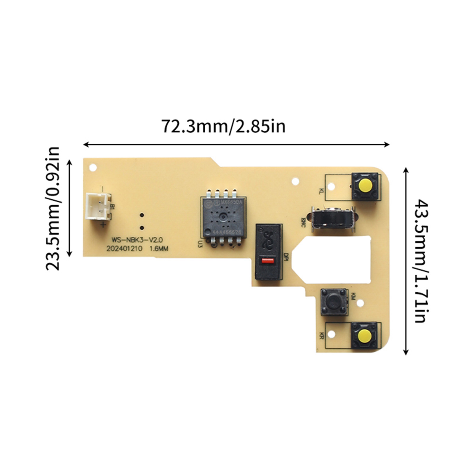 1 ชุด DIY เมาส์ไร้สายพิมพ์ชุดส - Gaming Hardware And Accessories บทวิจารณ์และราคา
