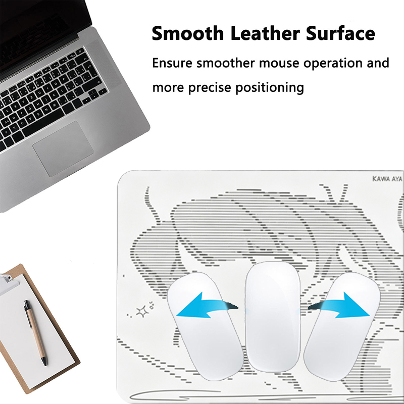 แผ่นรองเมาส์หนังลายการ์ตูนอนิเ - Gaming Accessories Setup บทวิจารณ์และราคา